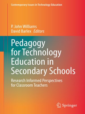 cover image of Pedagogy for Technology Education in Secondary Schools